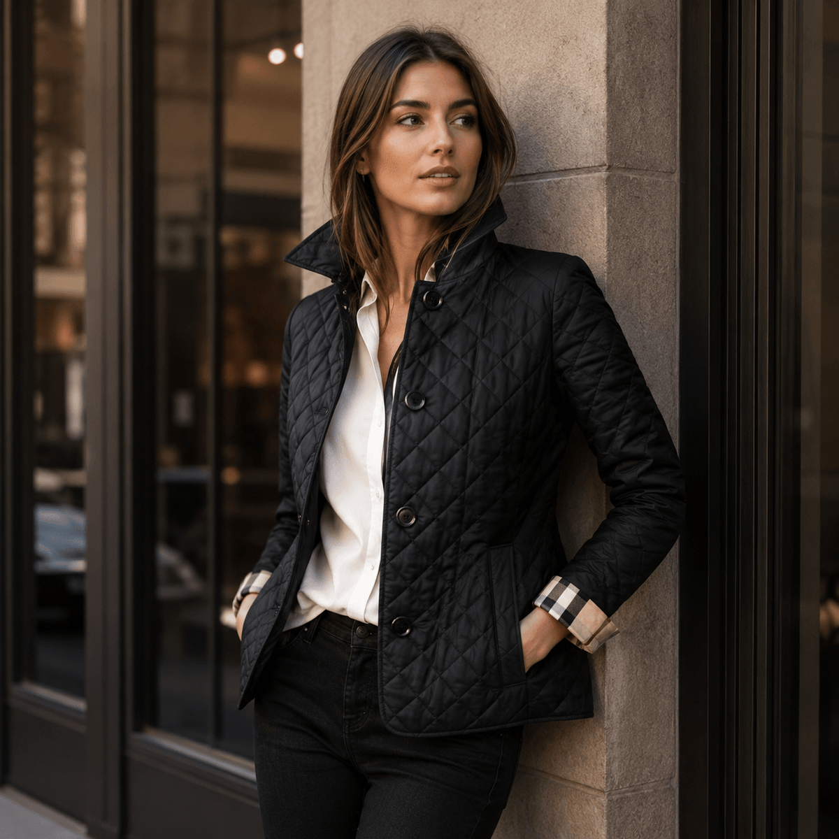 Alexa - Chaqueta De Seda Elegance