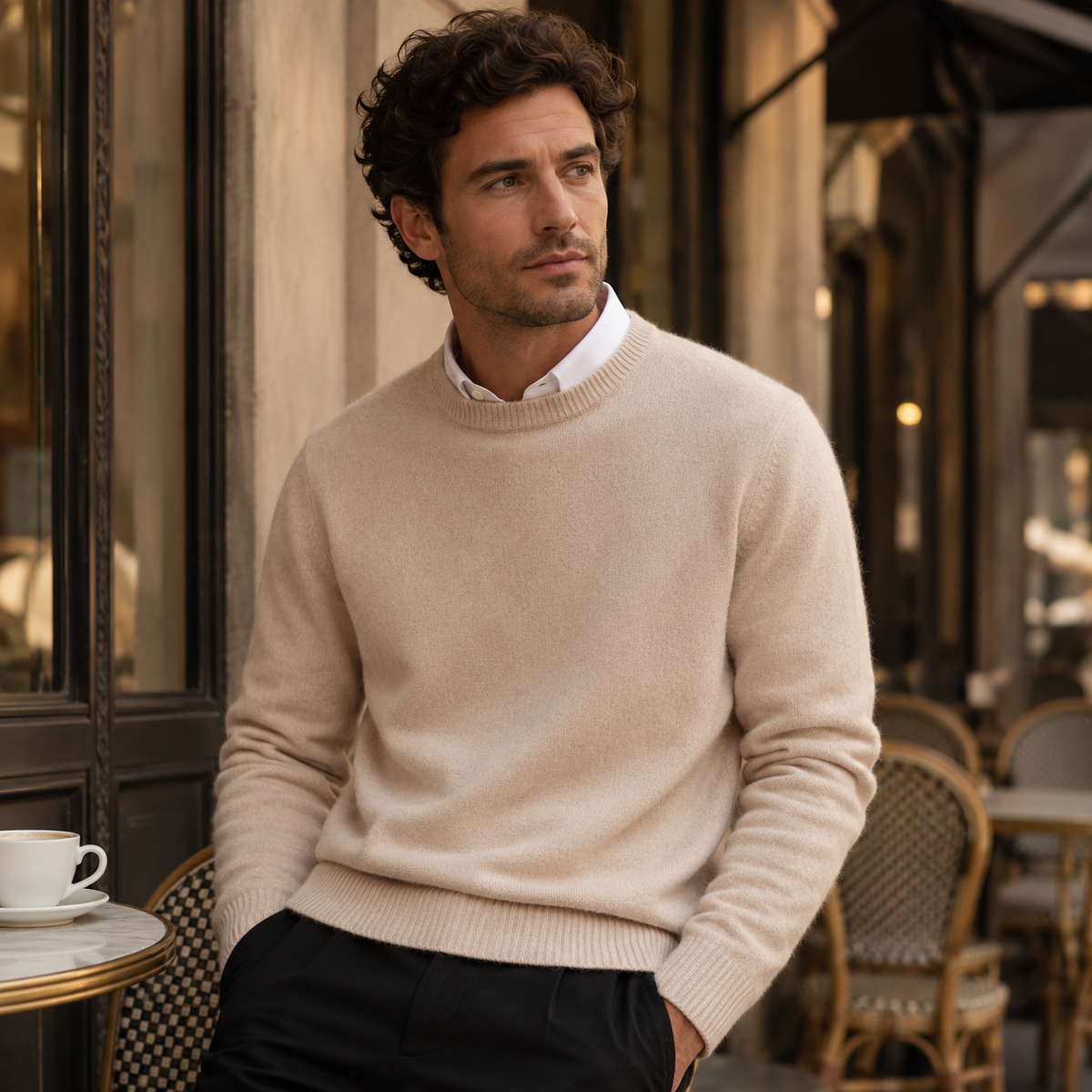 Arlington - Elegante jersey de cachemira